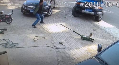 国产车撞车身亡视频